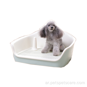 الحيوانات الأليفة المرحاض مبولة bedpan antisplash دليل الكلب المرحاض